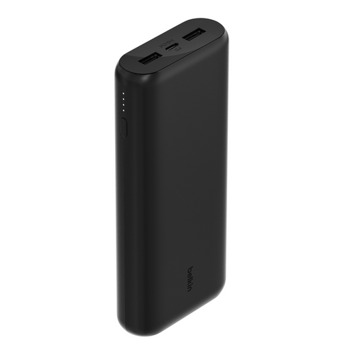 Belkin 3 Port Compact Power Bank 20K with PD 20W (1xUSB-C port; 2xUSB-A port)