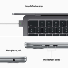 Load image into Gallery viewer, 13-inch MacBook Air: Apple M2 chip with 8-core CPU and 8-core GPU, 256GB - Space Grey