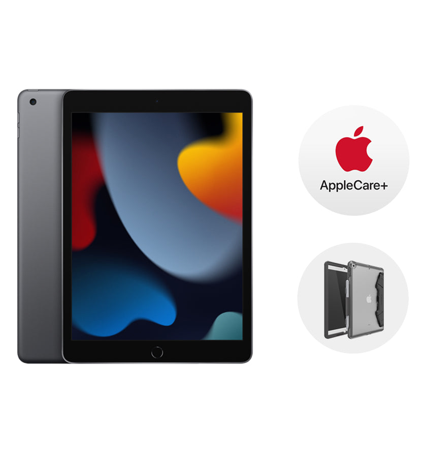Bundle  iPad 9th Gen 256GB + Otterbox Unlimited Cover for iPad 9th Gen + AppleCare+